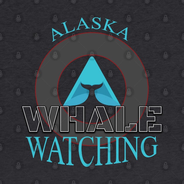 Alaska Whale Watching by TeeText